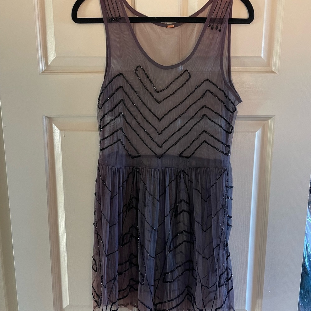 FREE PEOPLE beaded dress